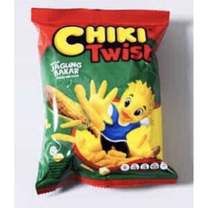 

Chiki Twist Jagung Bakar Isi 10pcs / 1renceng