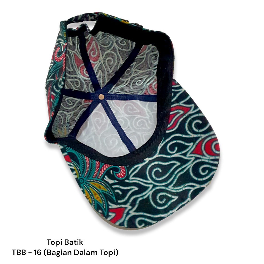 Topi Batik Baseball Handmade Batik Cap TBB_16 / Topi Batik Kain Baseball Jogja