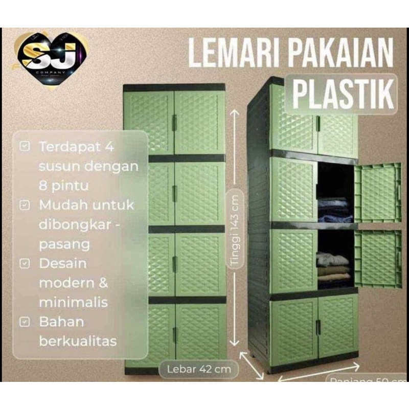 lemari tabita 4 susun