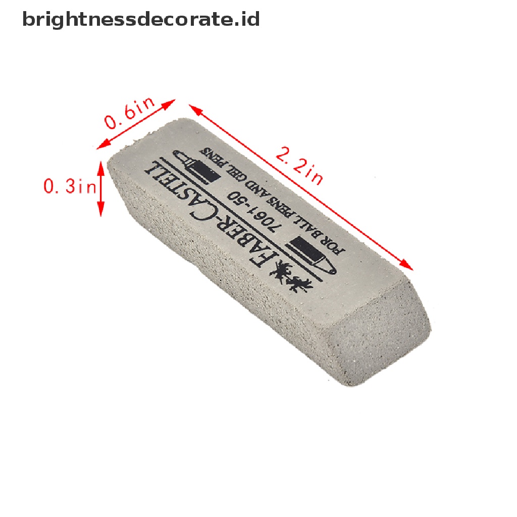[Birth] Natural High Quality Rubber Eraser Khusus Untuk Gel Ink Pen Shaped Eraser [ID]