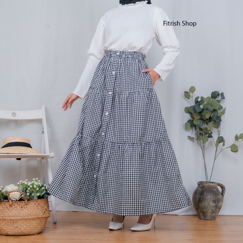 ZOEY SKIRT / ROK PANJANG KATUN