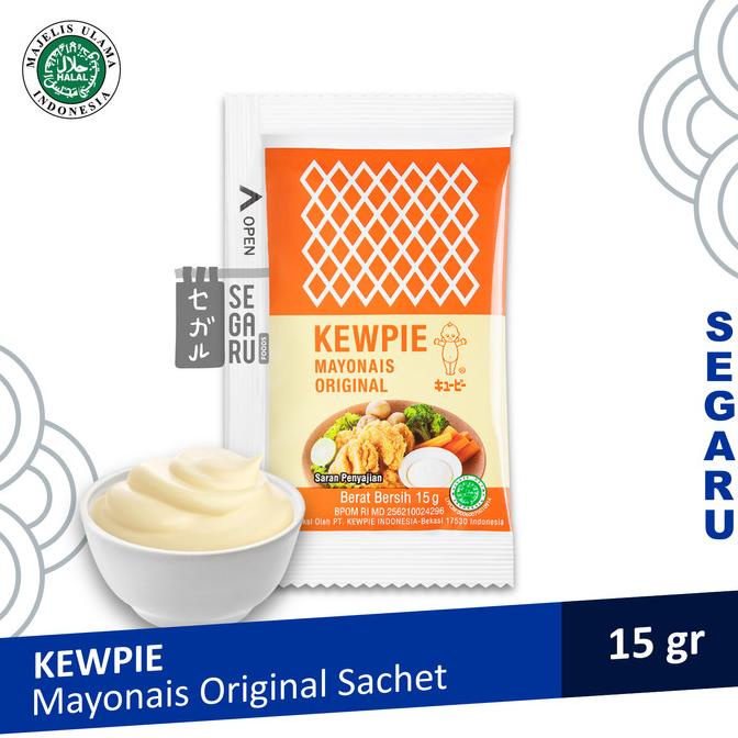 

KEWPIE Mayonaise Original Sachet | Japan Mayo Sachet Halal 15 gram