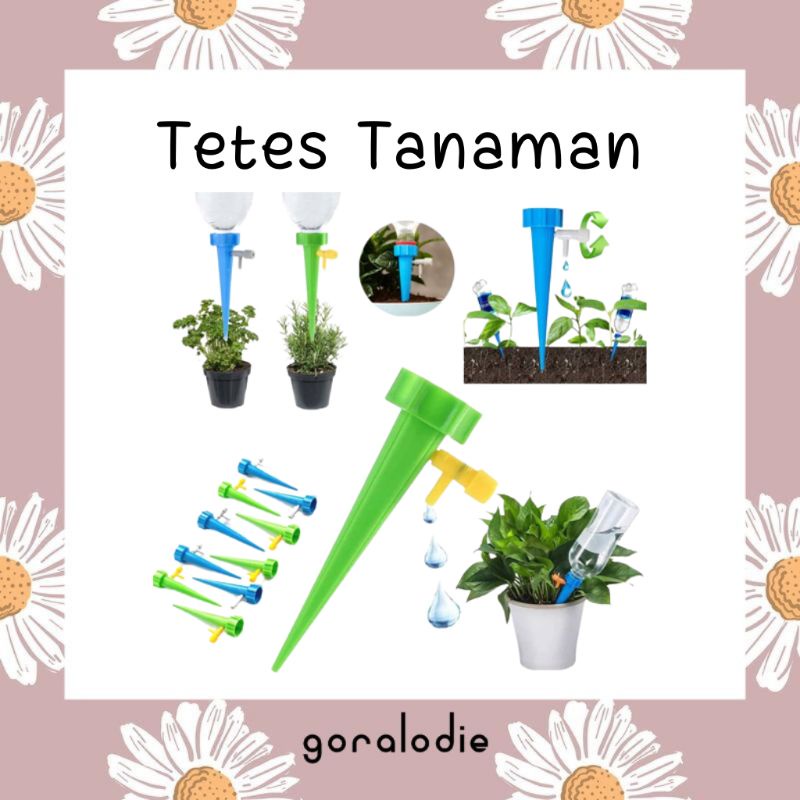 TETES TANAMAN OTOMATIS ALAT SIRAM TANAMAN INFUS TANAMAN BOTOL IRIGASI MUDAH PRAKTIS