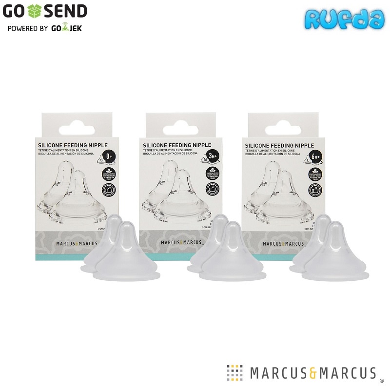 Marcus Marcus Silicone Nipple for Feeding Bottle Replacement Part