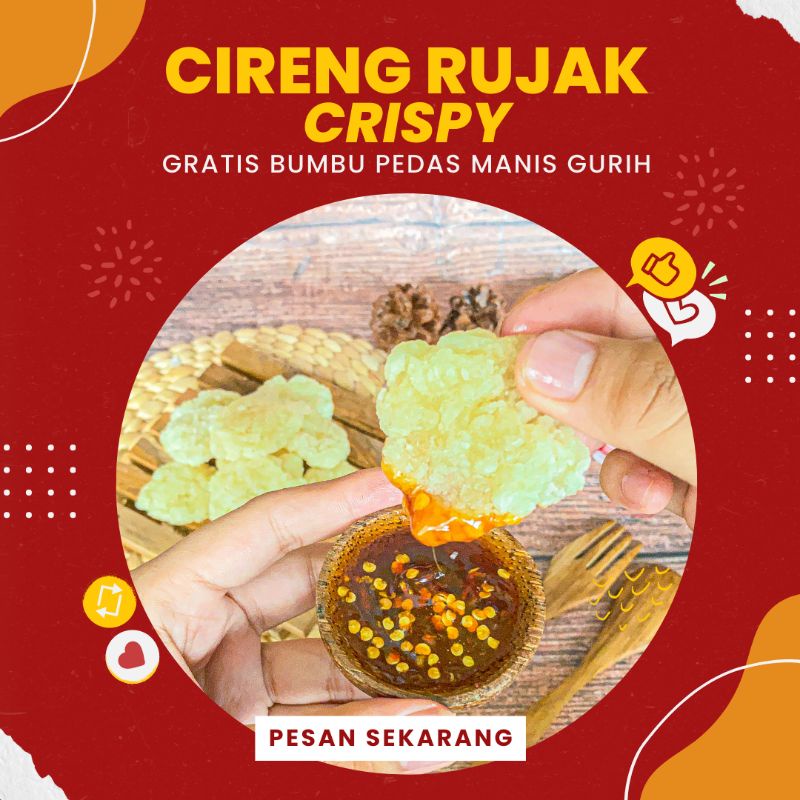 Cireng Rujak Isi 12 MURAH ‼️ Cireng Bumbu Rujak Endul | Cireng Original Cireng Salju || Home Made || Fresh Food || Reseller Merapat || Setiap Hari Produksi