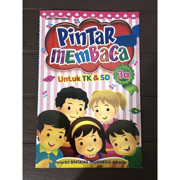 Buku Anak Pintar Membaca Jilid 3a Untuk Anak TK - TBM