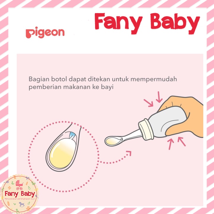 PIGEON BABY FOOD FEEDER WEANING BOTTLE 120ML