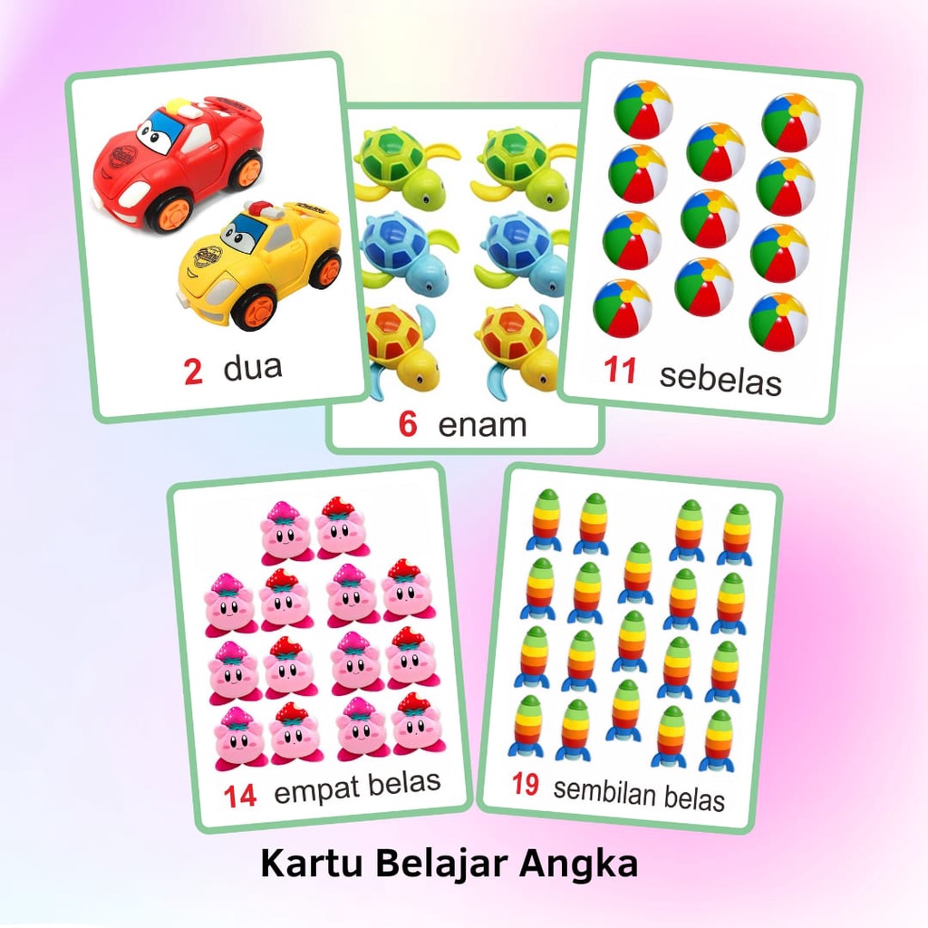 NEW FLASHCARD / Kartu Pintar Bayi /  Flashcard Bayi / Flashcard Murah