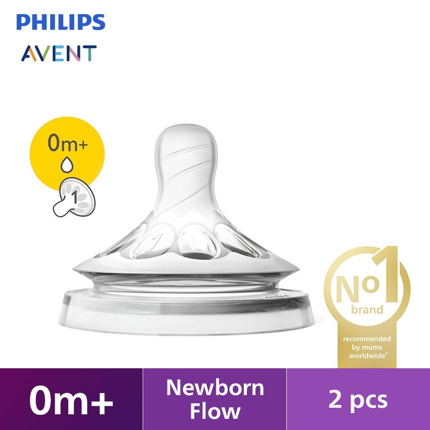 PHILIPS AVENT Teat Natural Nipple 2 Pcs