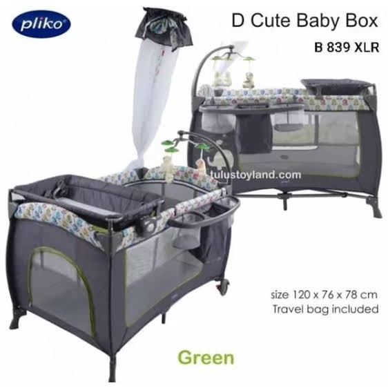 Cute Baby Box Bayi Pliko SECOND include Matras dan Sprei