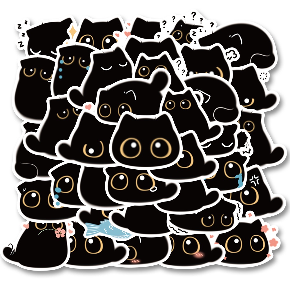 

Stiker Kartun Kucing Lucu isi 25 pcs Best Seller