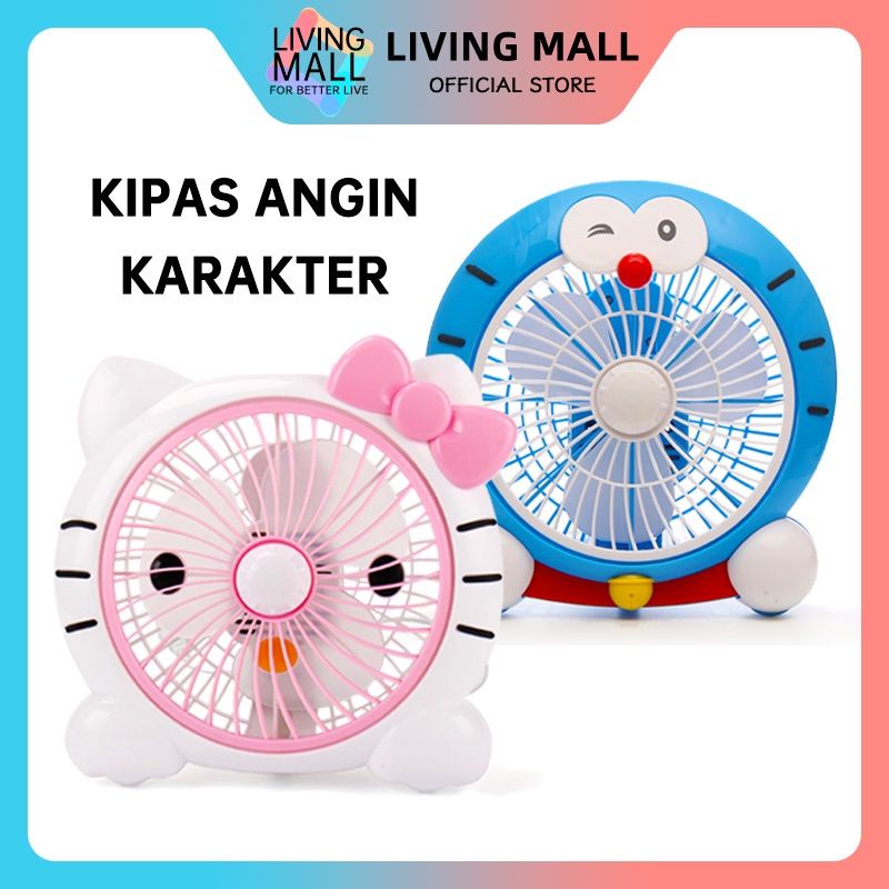 HIKAMITSU Kipas Angin Karater 10inch/Kipas angin meja listrik