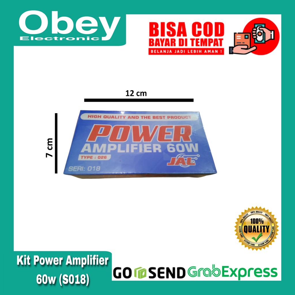 Kit Power Amplifier 60w S018