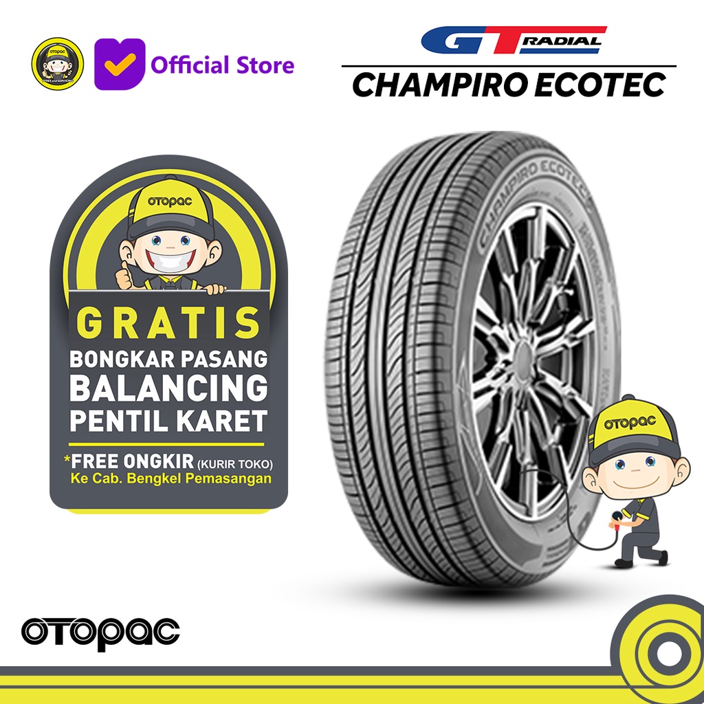 Ban mobil GT Radial Champiro Ecotec 195/70 R14