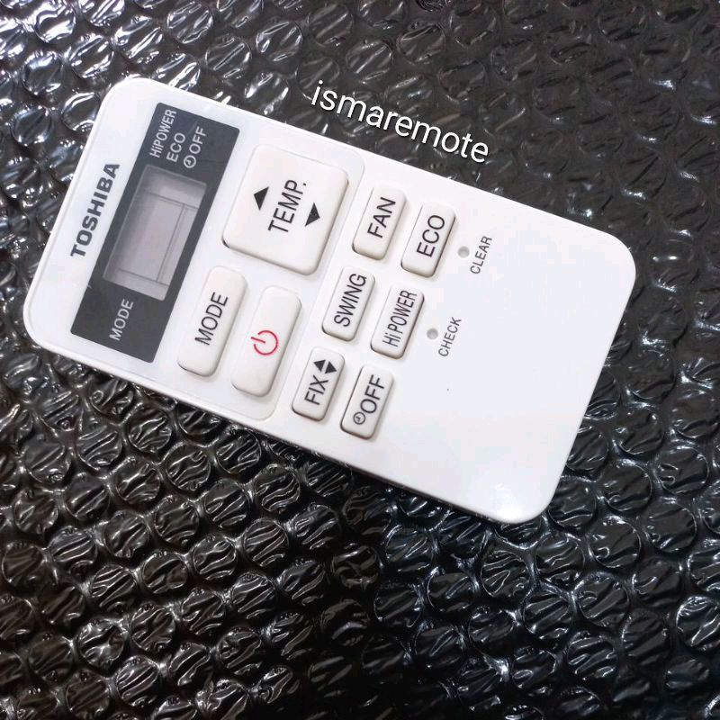 REMOTE REMOT AC TOSHIBA ECO WC-UA02NE