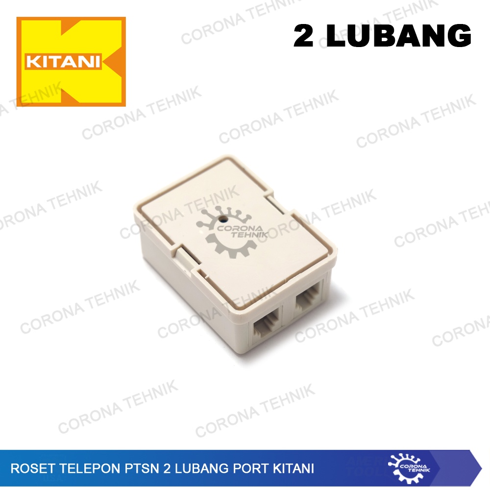 Port Kitani Roset Telepon PTSN 2 Lubang