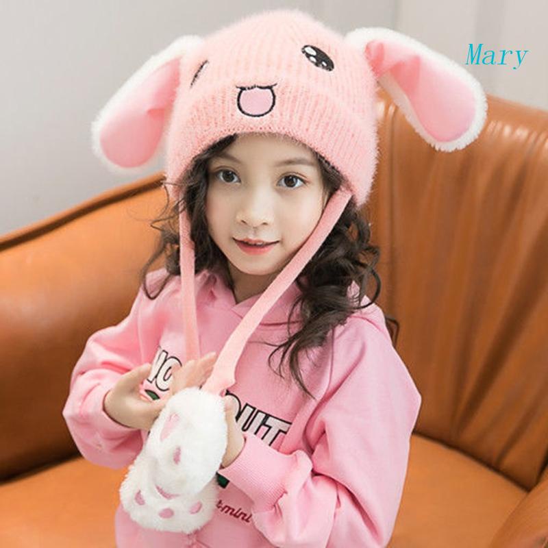 Mary Topi Bayi Telinga Kelinci Untuk Memakai Kepala Kostum Multicolor High Quality Plush