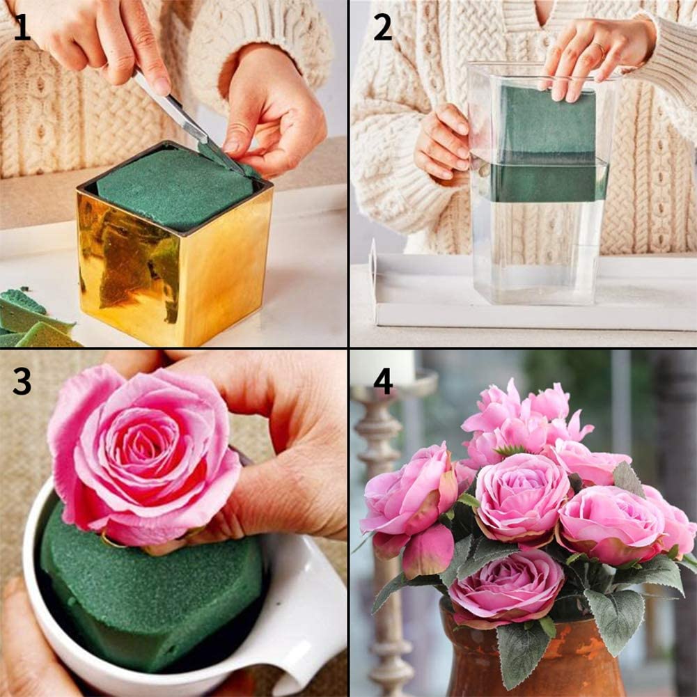 FLORAL FOAM - Gabus Kering Penyangga Tusukan Bunga Flower Artificial Dekorasi Hiasan Buket Bouquet Kebutuhan Florist