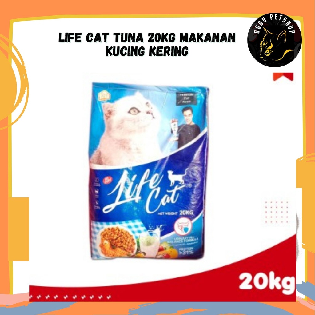 GOSEND/GRAB Life Cat Makanan Kucing/ Cat Food Premium 20 Kg