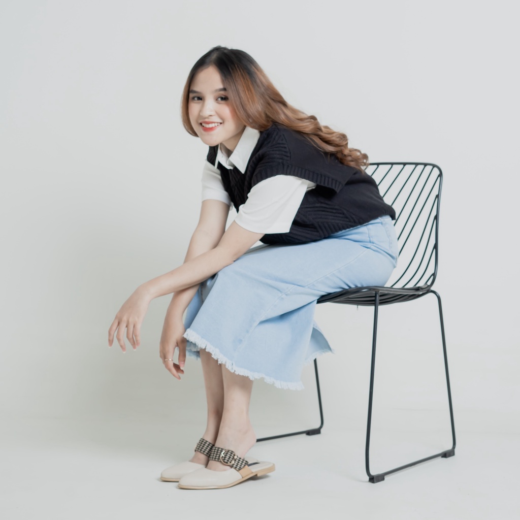 Dianable - Mecca Mules Shoes (Cream -  Cream Reborn)