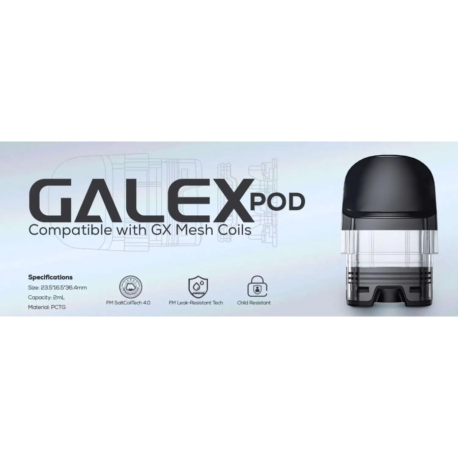 Cartridge Freemax Galex - Harga per 1 Pcs - 2ml