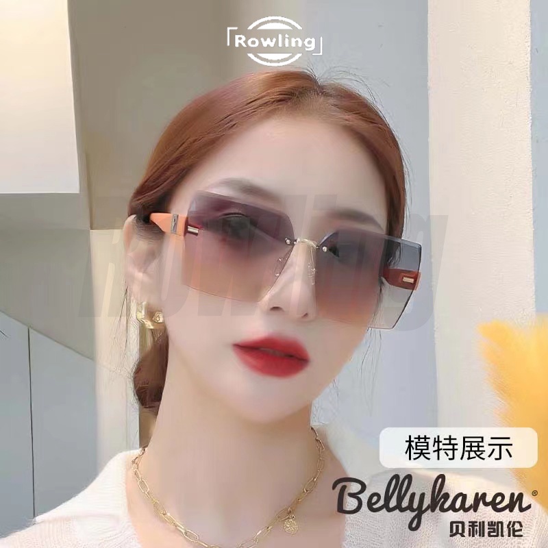 Rowling(ka-323)Sunglasses  Kacamata Hitam No frame Women Sunglasses  New Arrival Import Kacamata Gaya Fashion