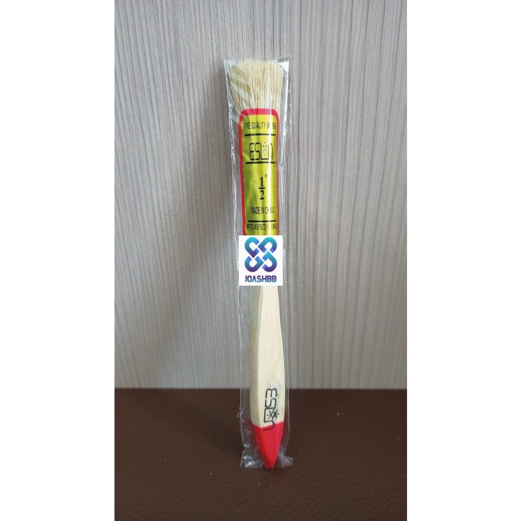 Kuas Cat Kayu 1/2&quot; inc (1,27cm) PAINT BRUSH koas