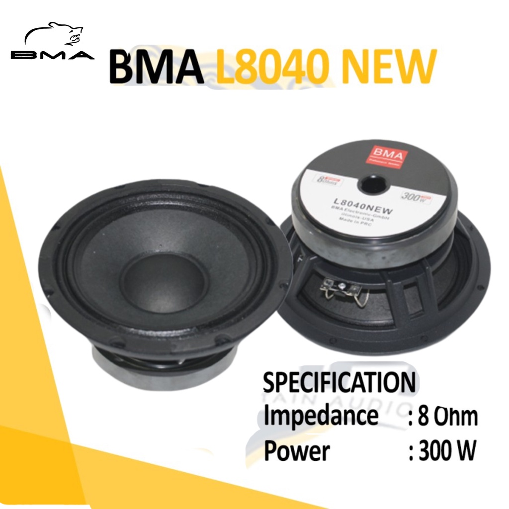Speaker Komponen BMA L8040 Spiker BMA L8040 Speker BMA L8040