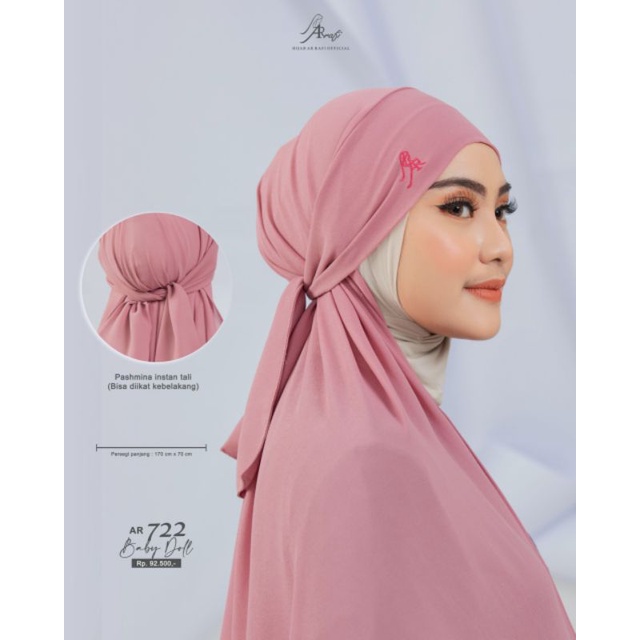 Pasmina instan kekinian, Pasmina instan lesti, Arrafi 722 pasmina instan