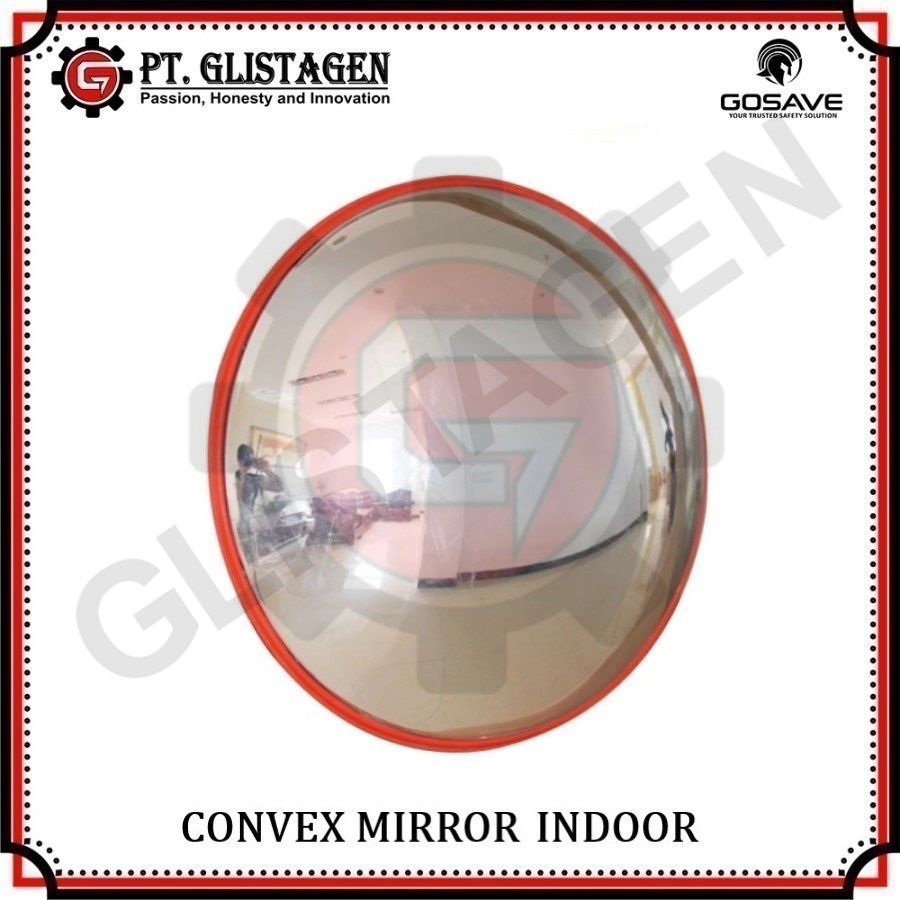Convex mirror Indoor / Kaca Tikungan / Kaca Jalanan ( Semua Ukuran )