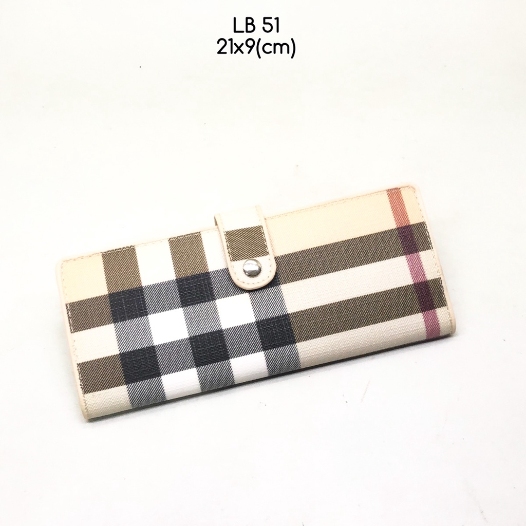 dompet kartu panjang LB51 BRB cream dompet wanita panjang