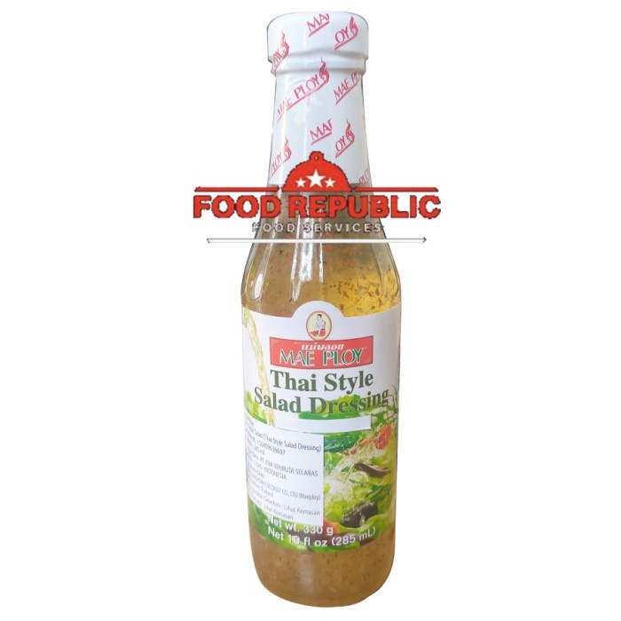 

Terlaris ✨ - MAE PLOY THAI STYLE SALAD DRESSING 285 ML - SAUS SALAD HALAL PREMIUM 2.1.23
