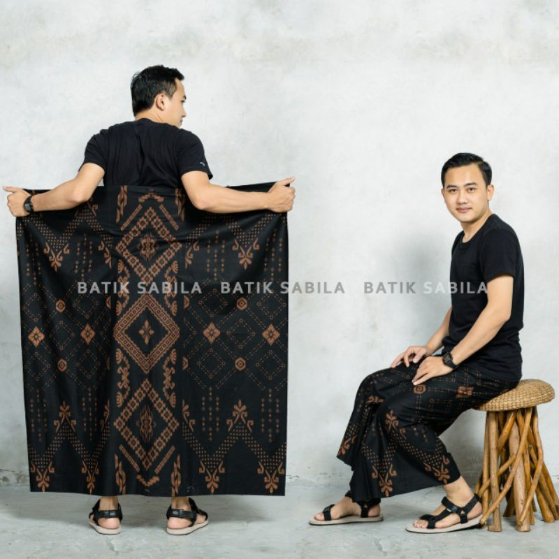 SARUNG BATIK / SARUNG DEWASA / SARUNG WAYANG CAP BALIMOON