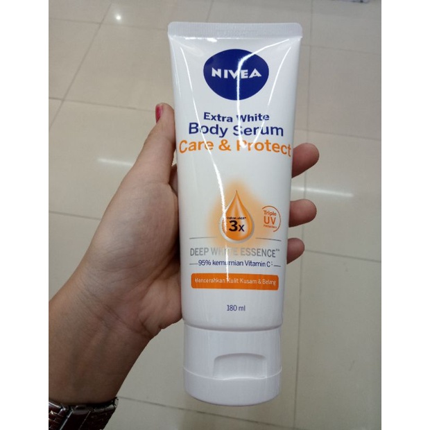 NIVEA BODY SERUM CARE &amp; PROTECT 180 ML