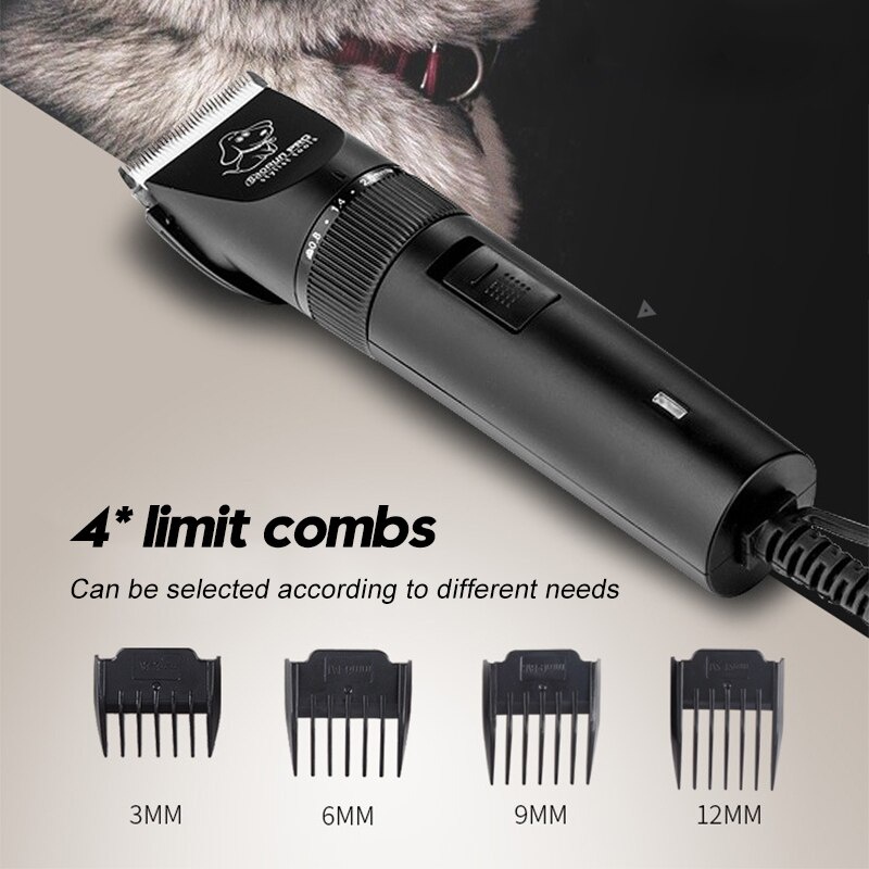 Alat Cukur Bulu Rambut Binatang Elektrik / Pet Hair Clipper Grooming BaoRun