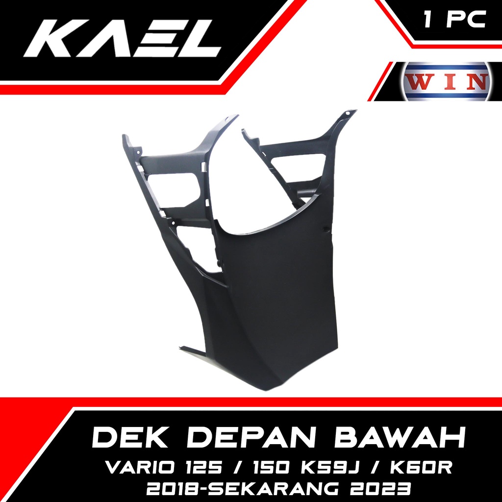 WIN Dek Depan Bawah Honda Vario New eSP LED 125 150 K60R K59J 2018 2019 2020 2021 Cover Penutup Tutup Tameng Body Lumpur Sirip Hiu Tatakan Tadah Paru Panel Penahan