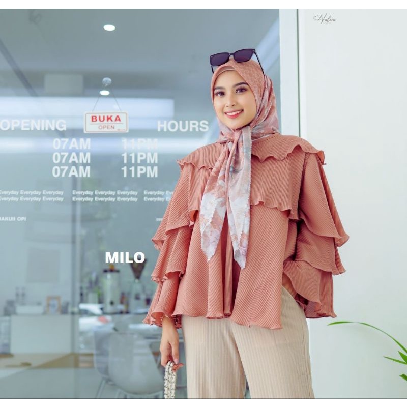 BLOUSE GEMESH BY HALWA APPAREL