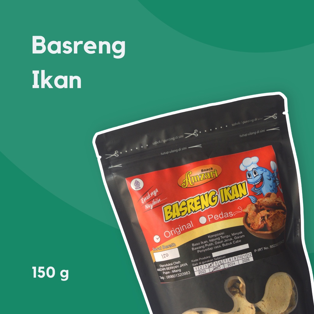 

Basreng Ikan - Khas Madiredo - Oleh-oleh Khas Malang/Batu