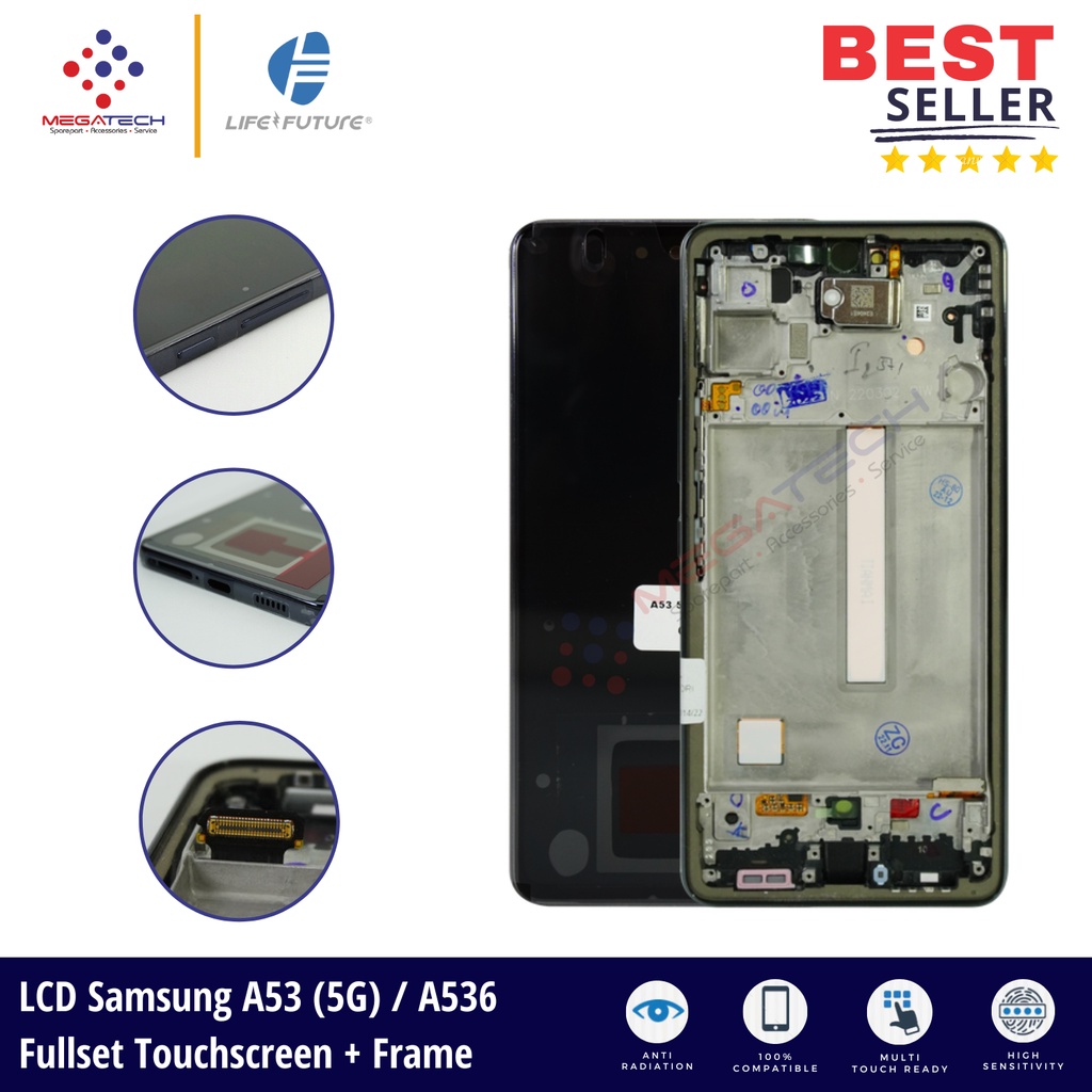 LCD Samsung A53 (5G) / A536 Include Frame Fullset Touchscreen