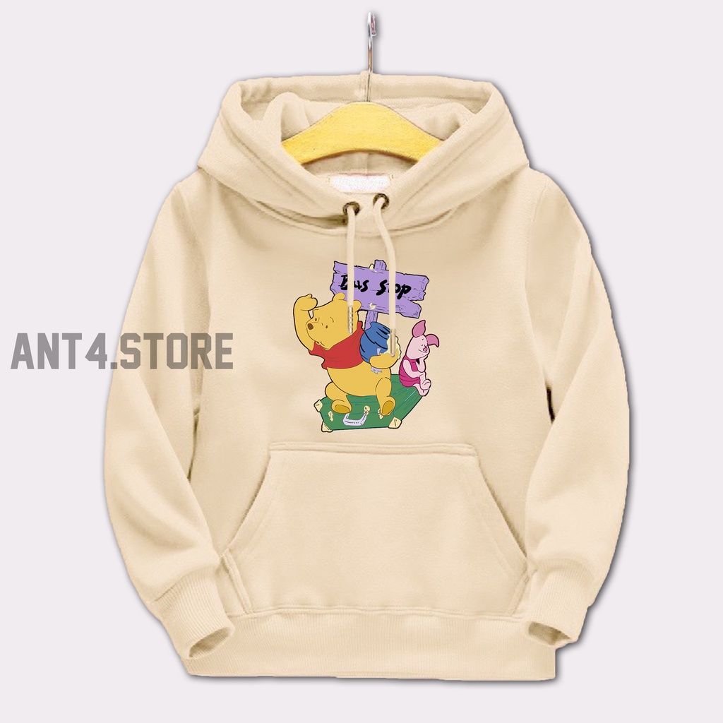 Hoodie Anak Perempuan Sweater anak Usia 2 - 12 Tahun Jaket Anak Perempuan Wini The Pooh