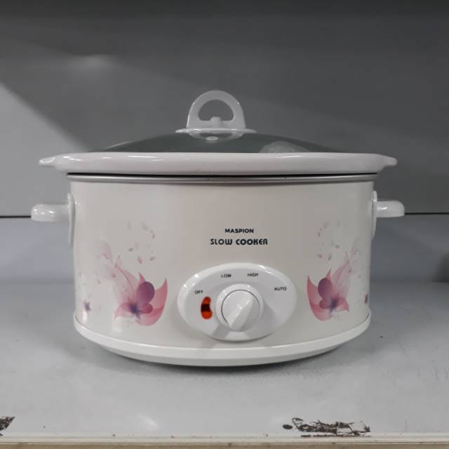 Maspion Slow Cooker Electric MSC-1825 2.5L / MSC-1835 3.5L / MSC-1850 5L ORI