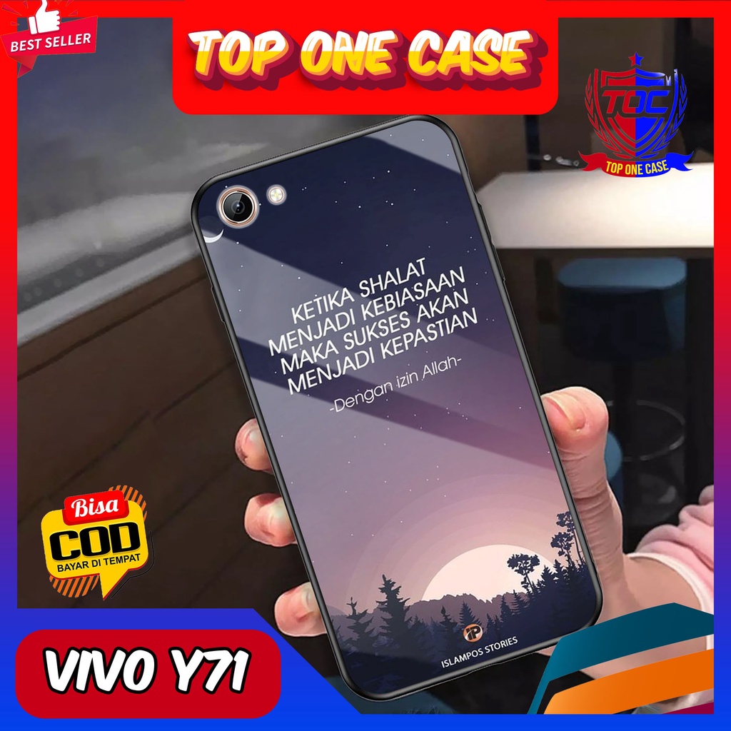 Case VIVO Y71 - Casing VIVO Y71 Terbaru Top One Case [ MOTIF QUOTES ] Casing Hp VIVO Y71 - kesing hp