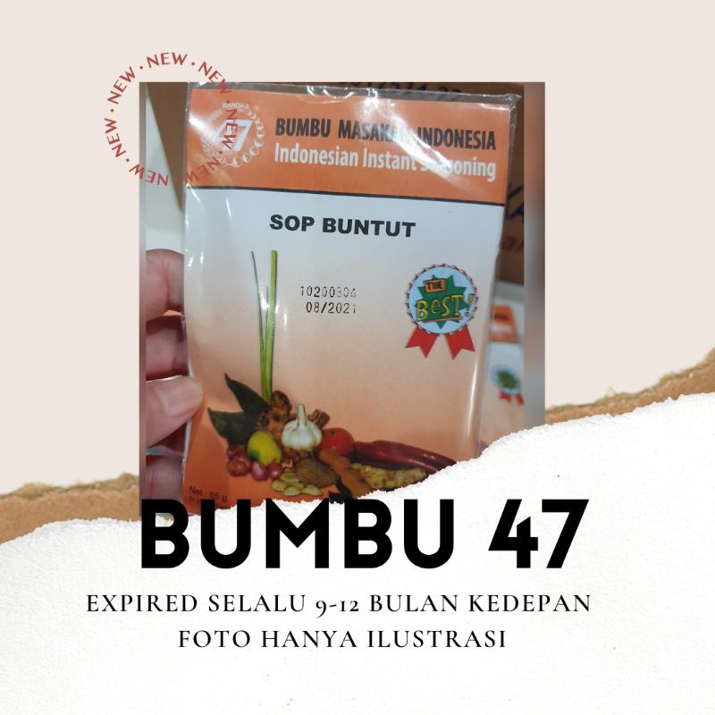 

BUMBU 47 MALANG BUMBU INSTANT - SOP BUNTUT