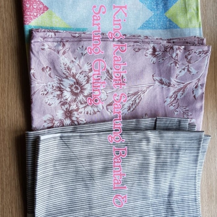 Srab Sarung Bantal King Rabbit