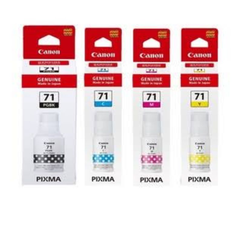 tinta Canon pixma 71 black + 71 colour for G1020 G2020 G3020