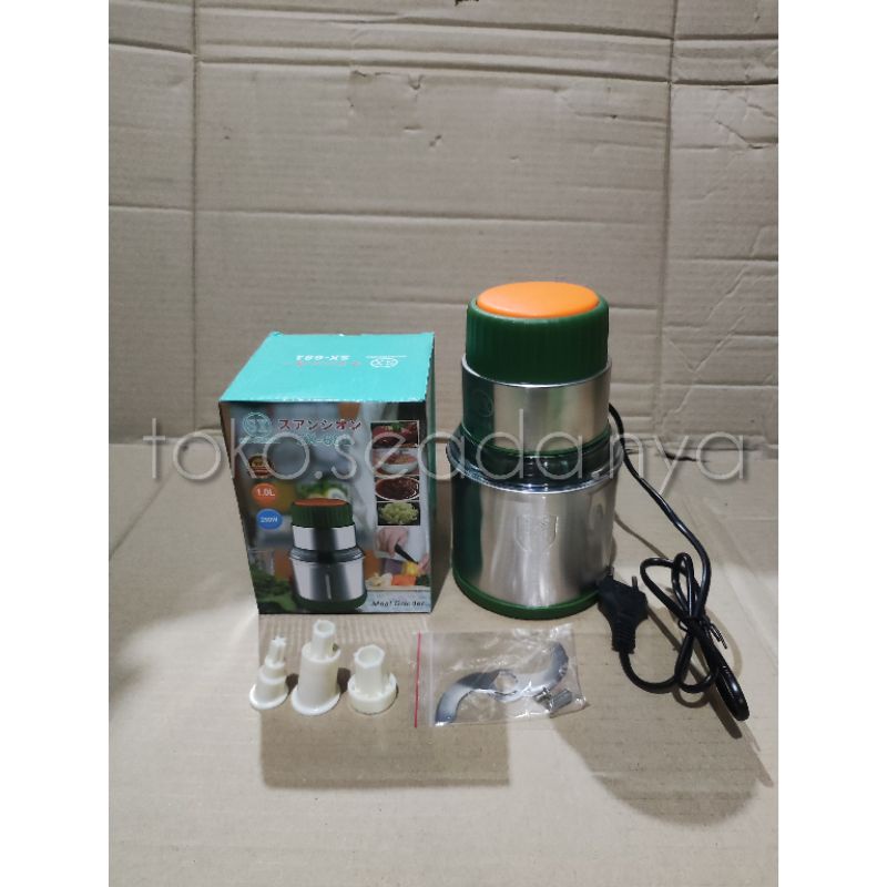 BLENDER CAPSULE QUATRE SX-681 STAINLESS STEEL blender kapsul sx food processor sx food chopper sx