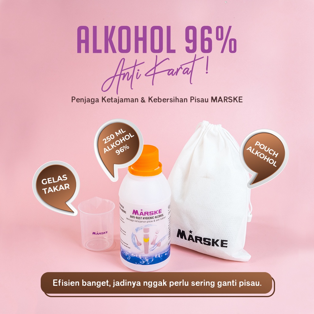 ALCOHOL HYGIENIC SET | PAKET PEMBERSIH &amp; PENJAGA KETAJAMAN MARSKE