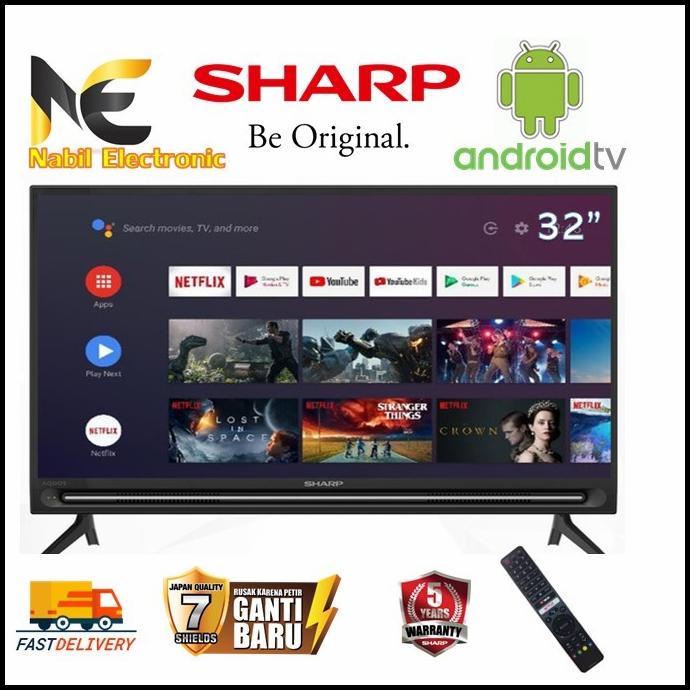 Sharp Android Tv 32Inch 2T-C32Bg1I
