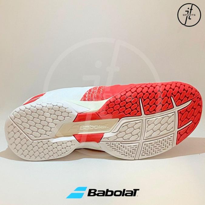Sepatu Tenis Perempuan Babolat Propulse Blast White Women Tennis Shoe