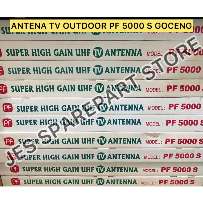 Antena Antena Tv Outdoor Pf 5000 S Goceng